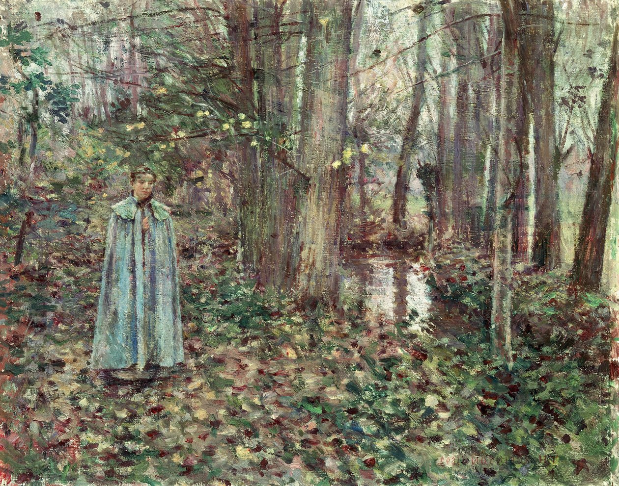 Listopad 1892 autorstwa Theodore Robinson