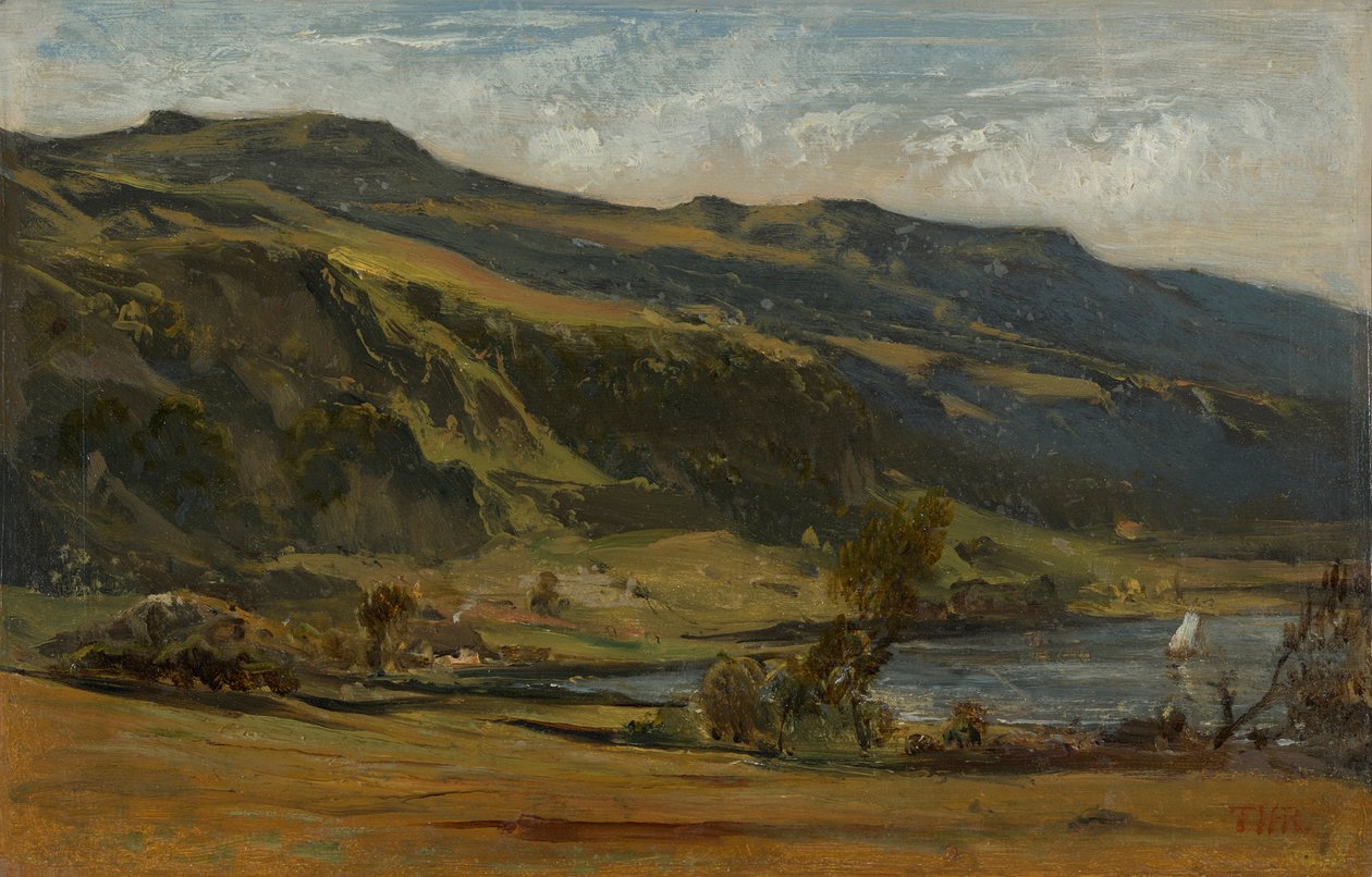Wieś Owernii autorstwa Theodore Rousseau