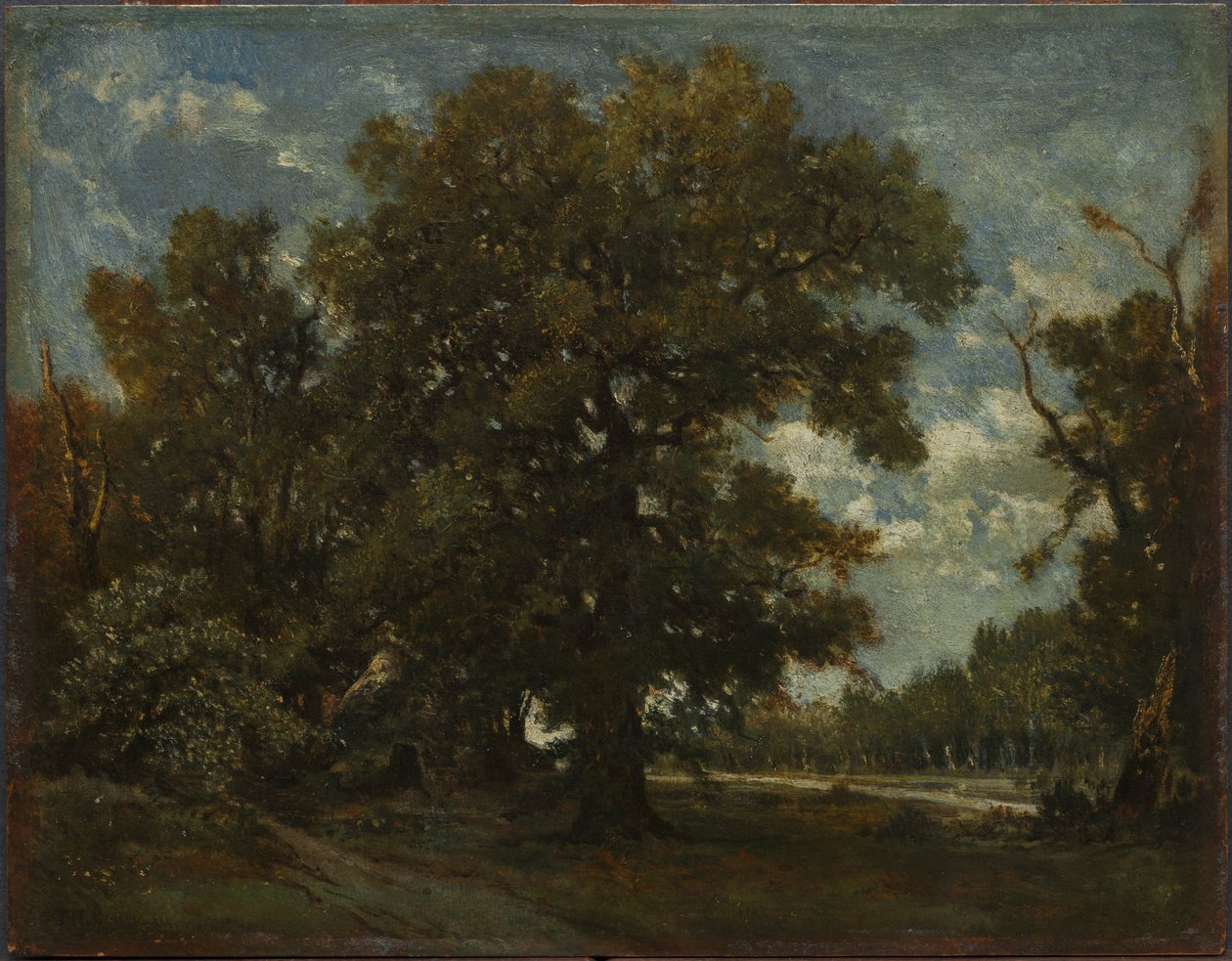 Dąb autorstwa Theodore Rousseau
