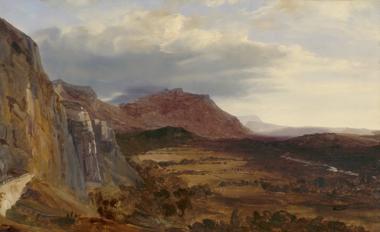 Widok Saleve koło Genewy, 1834. autorstwa Theodore Rousseau