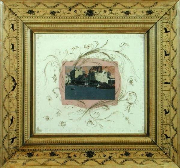 Chelsea Palaces, c.1897-99 (akwaforta i akwatinta) autorstwa Theodore Roussel
