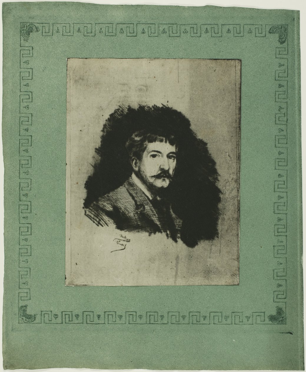 Mój portret autorstwa Theodore Roussel