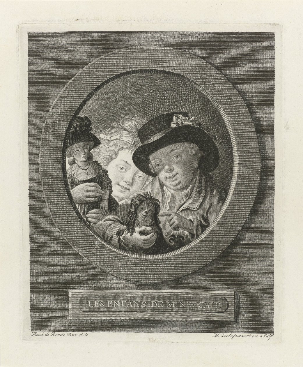 Dzieci pana Neccaira autorstwa Theodorus de Roode