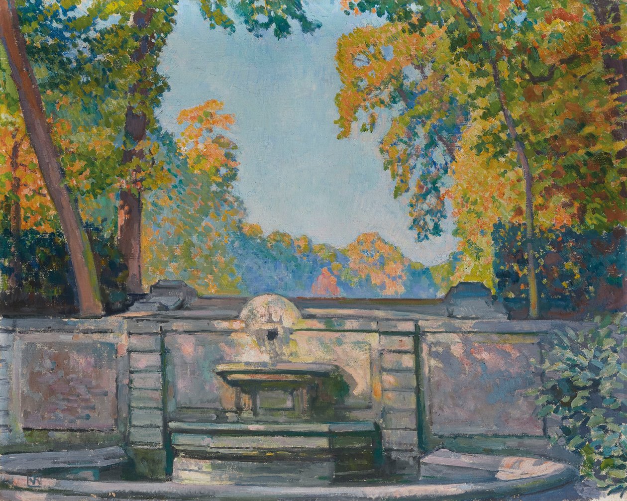 Fontanna, ok. 1917-1922. autorstwa Théo van Rysselberghe