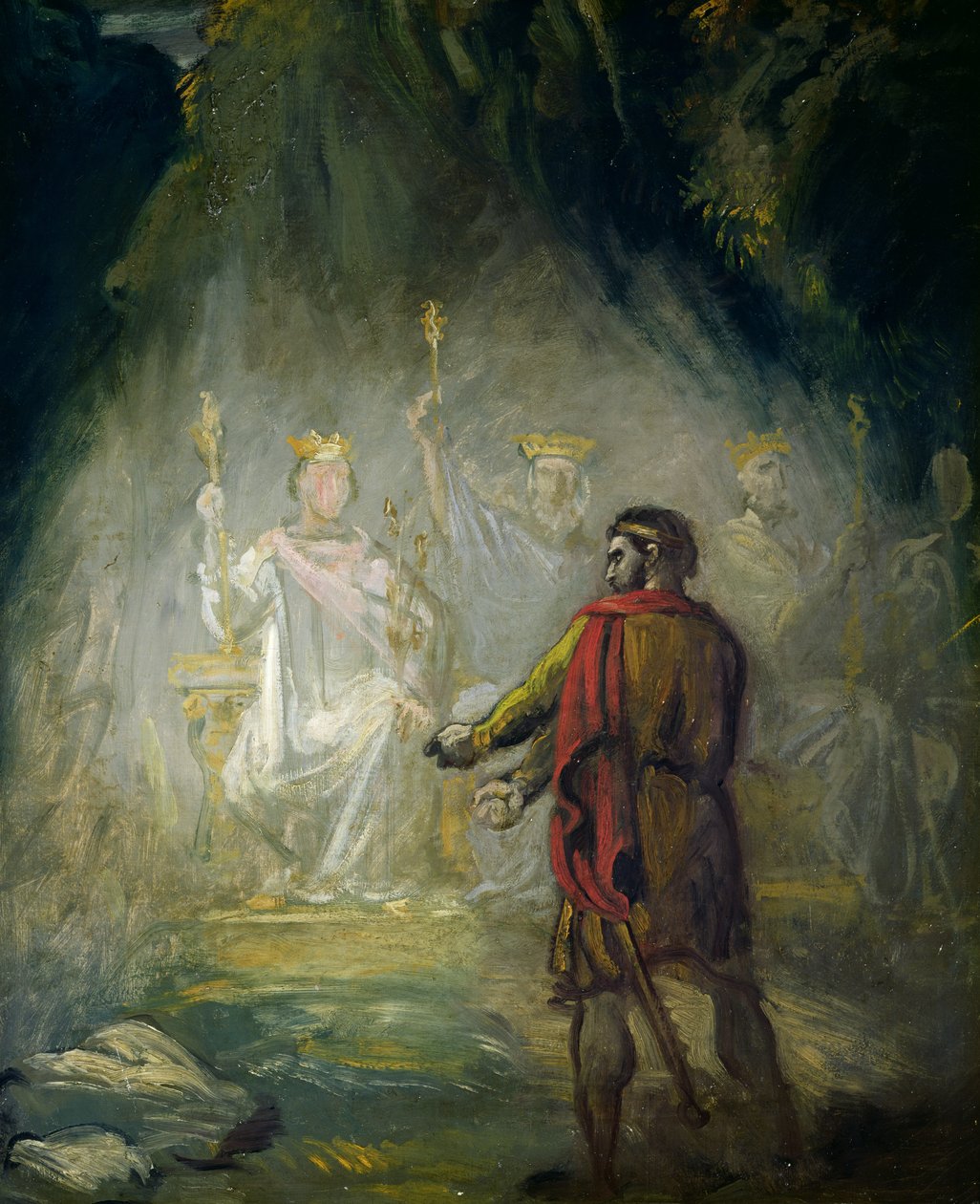 Makbet autorstwa Théodore Chassériau