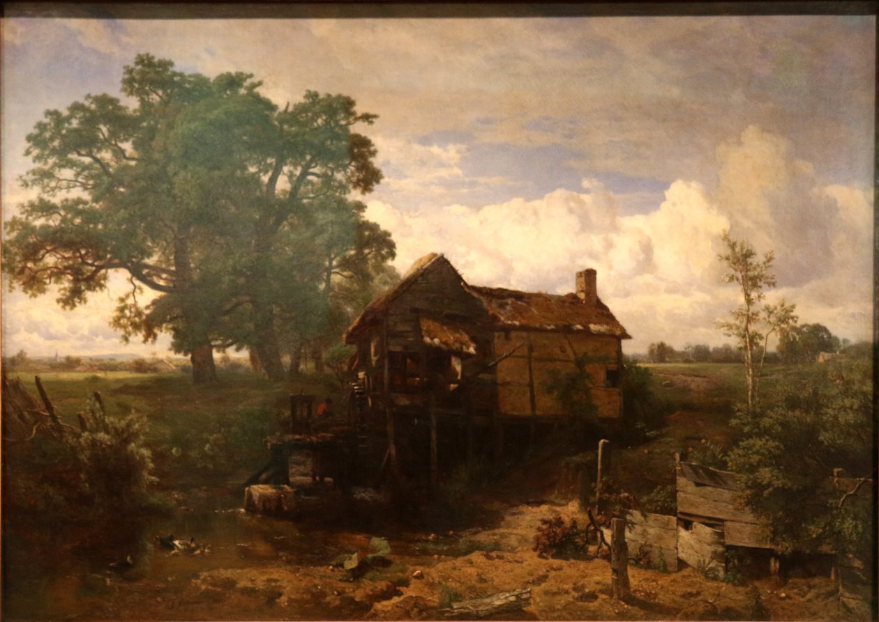 Młyn w Eprave autorstwa Théodore Fourmois