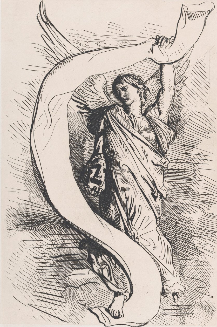 Frontyspis, z Otella, 1900. autorstwa Théodore Chassériau