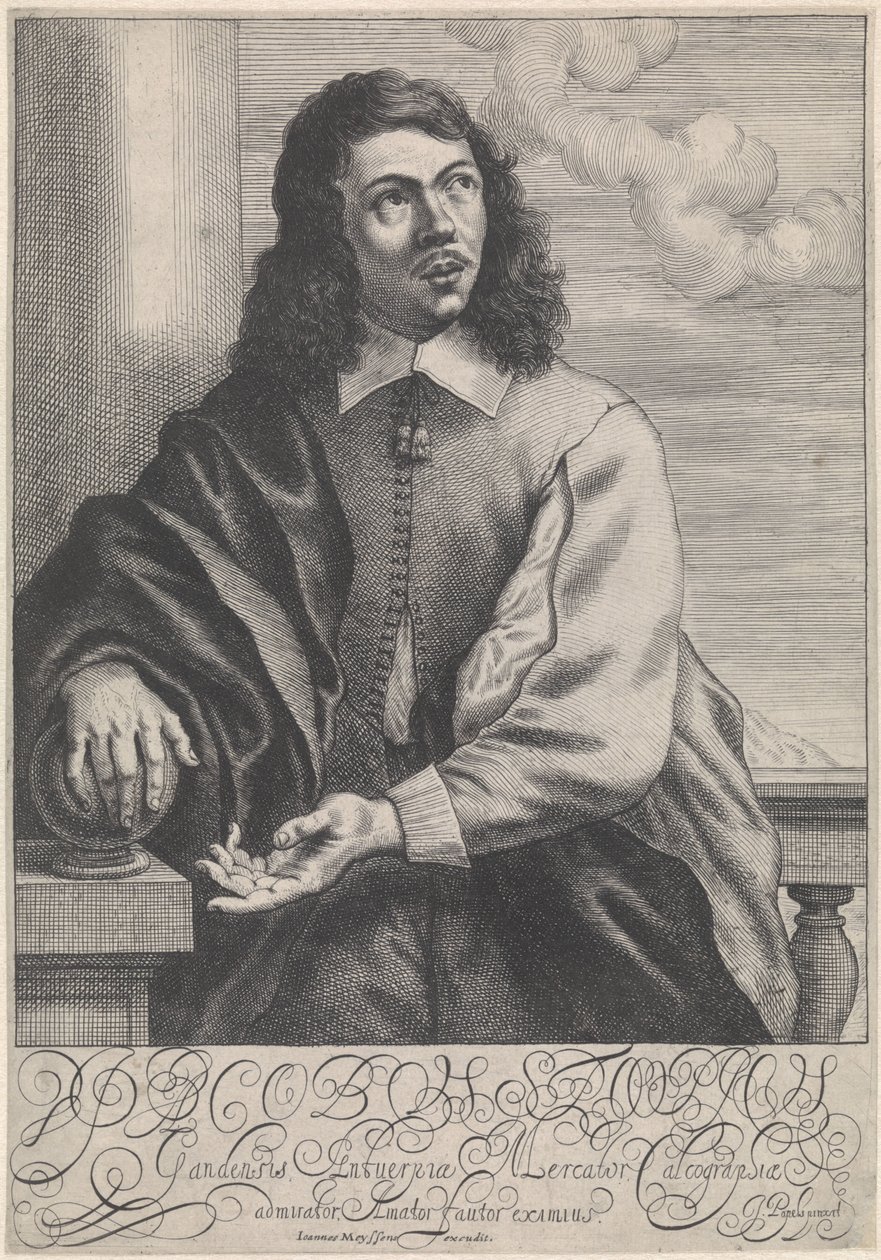 Portret Jakuba Stoopiusa autorstwa Théodorus van Kessel