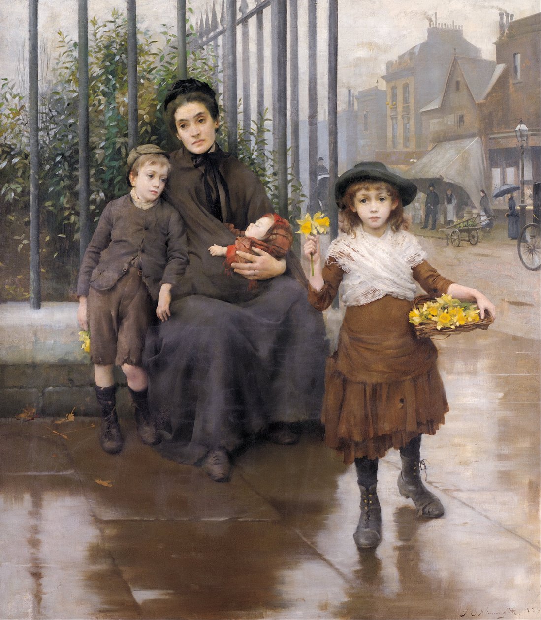 Szczypta ubóstwa autorstwa Thomas Benjamin Kennington
