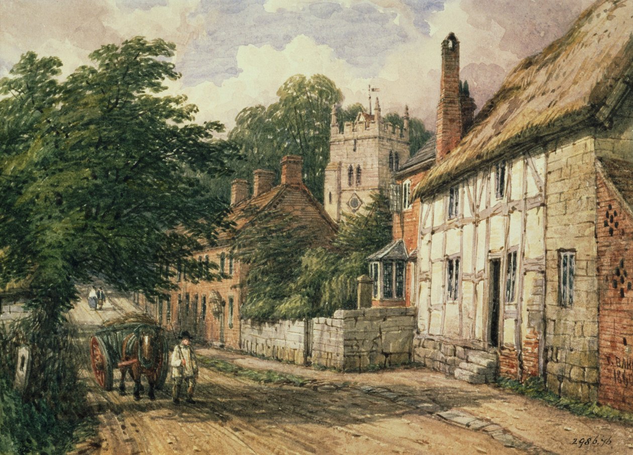 Cubbington, Warwickshire autorstwa Thomas Baker