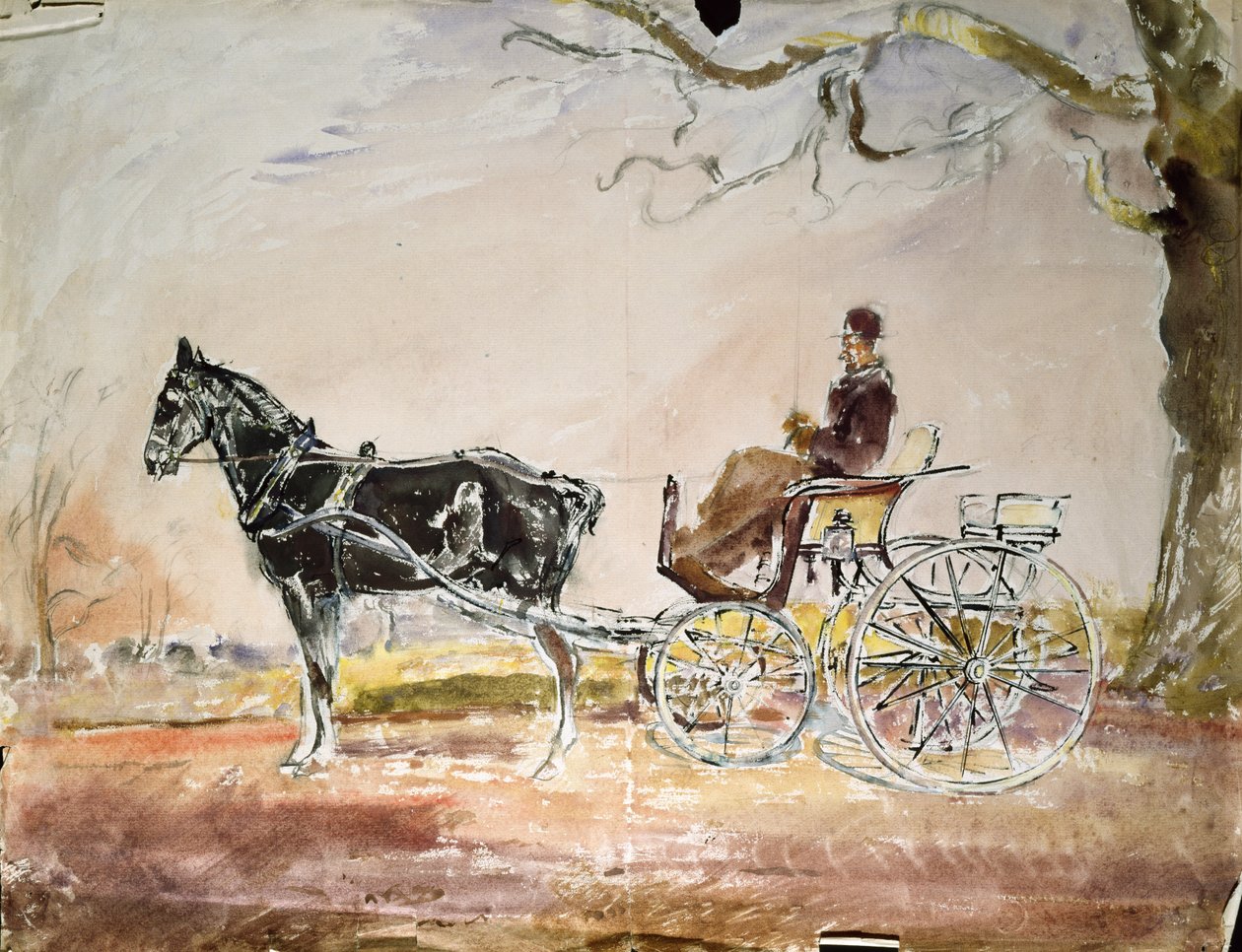 Pokaż Phaeton (wc na papierze) autorstwa Thomas Barclay Hennell