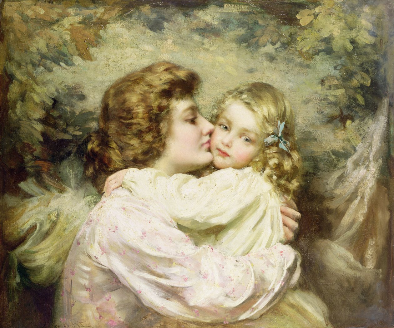 Matka i córka autorstwa Thomas Benjamin Kennington