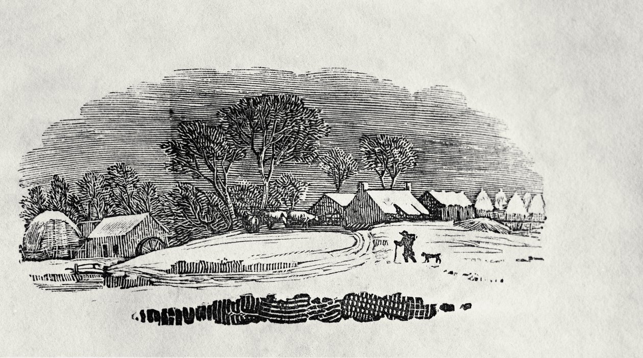 Końcówka, koniec XVIII lub początek XIX w. (drewno) autorstwa Thomas Bewick