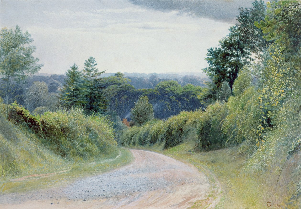 A Warwickshire Lane autorstwa Thomas Clack