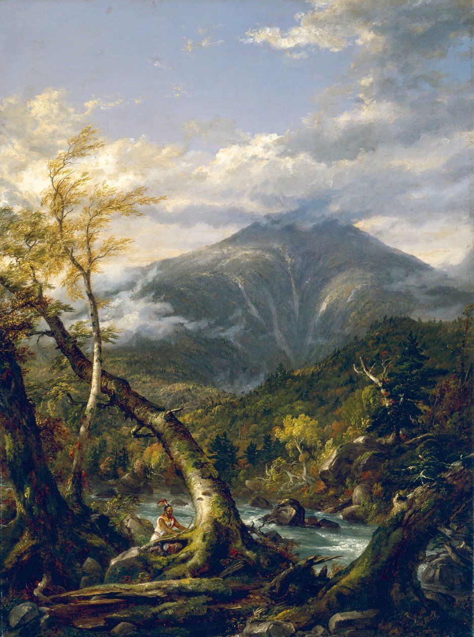 Przełęcz indyjska autorstwa Thomas Cole