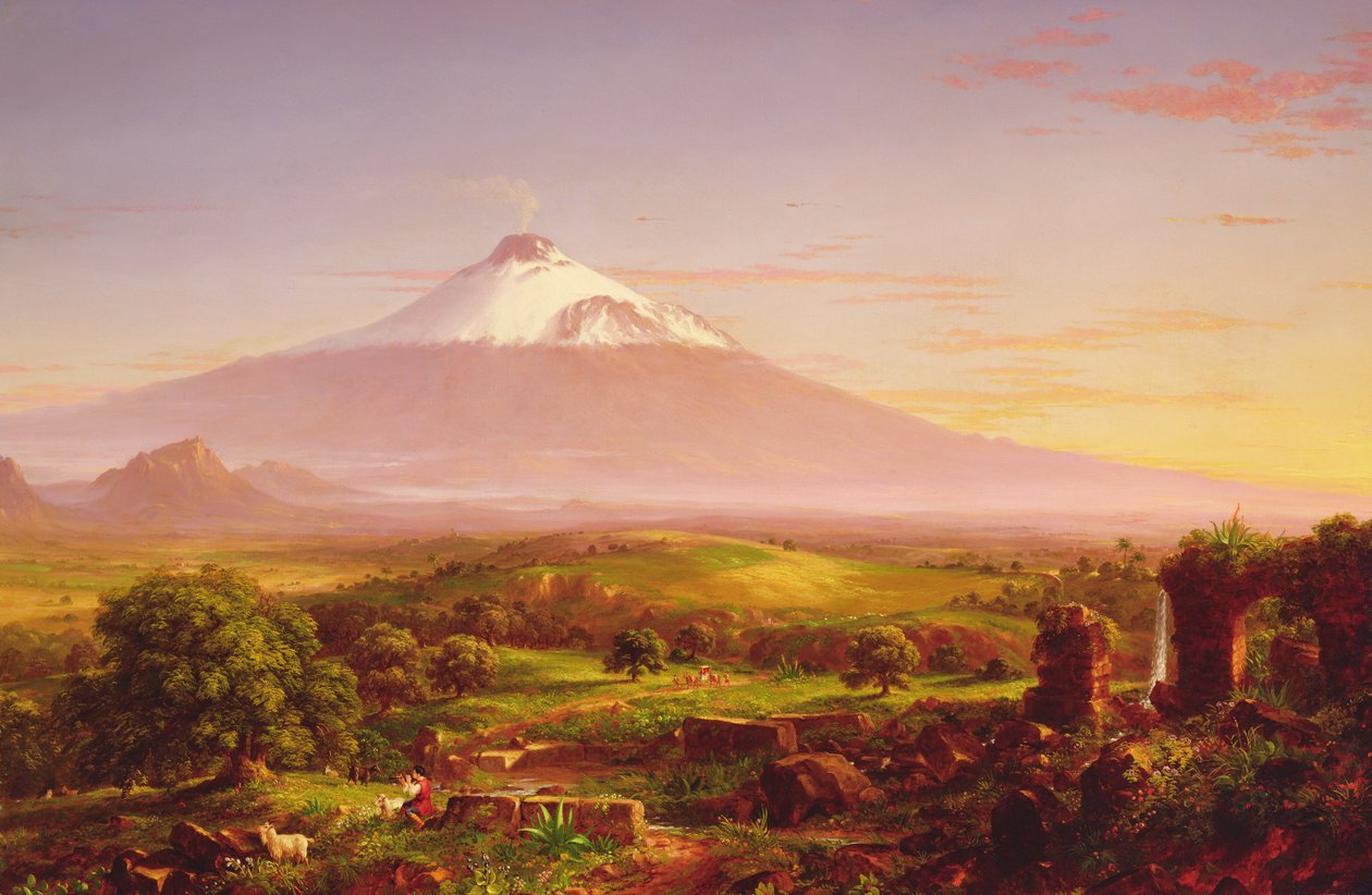 Etna, 1842 autorstwa Thomas Cole