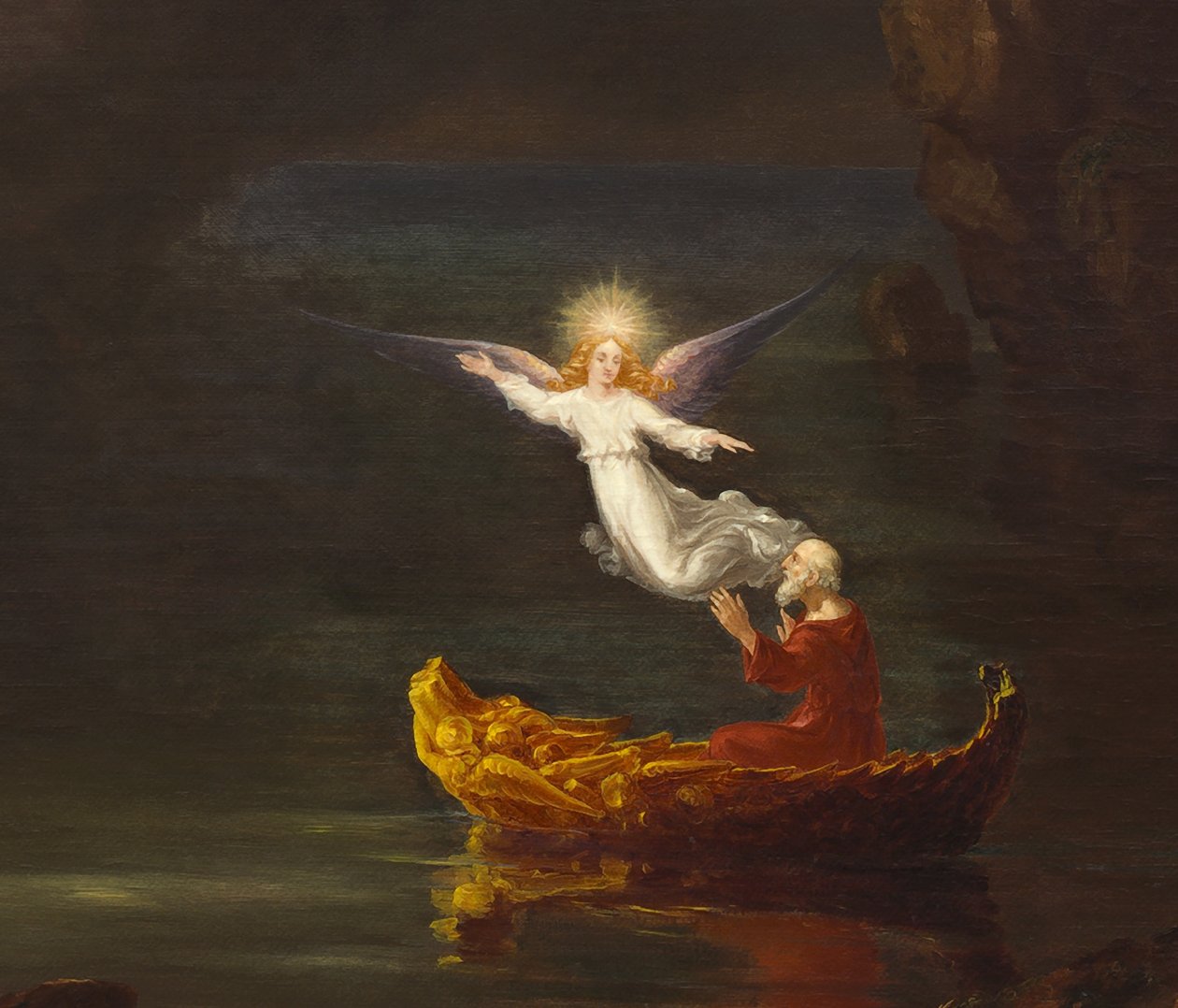 Podróż życia: starość autorstwa Thomas Cole
