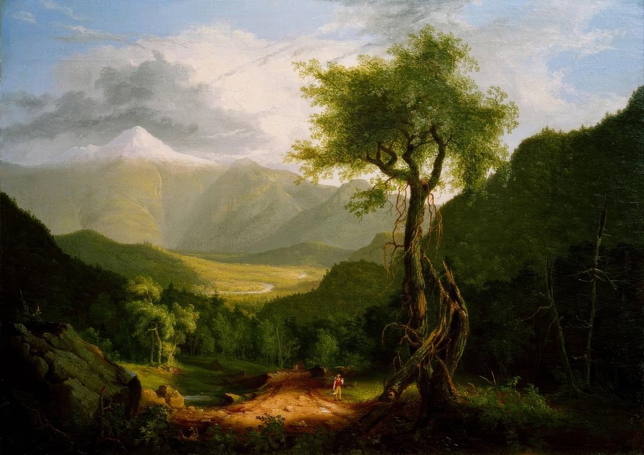 Widok w Białych Górach autorstwa Thomas Cole