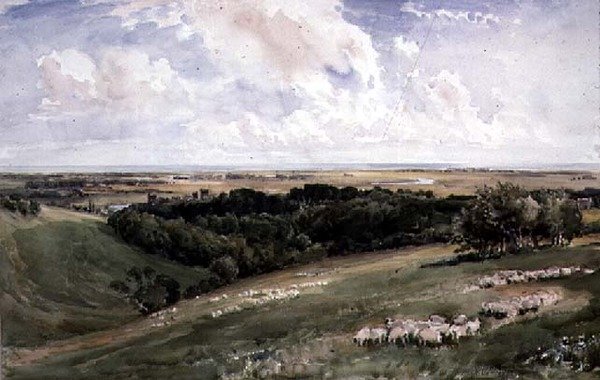 Park Arundel, Sussex autorstwa Thomas Collier