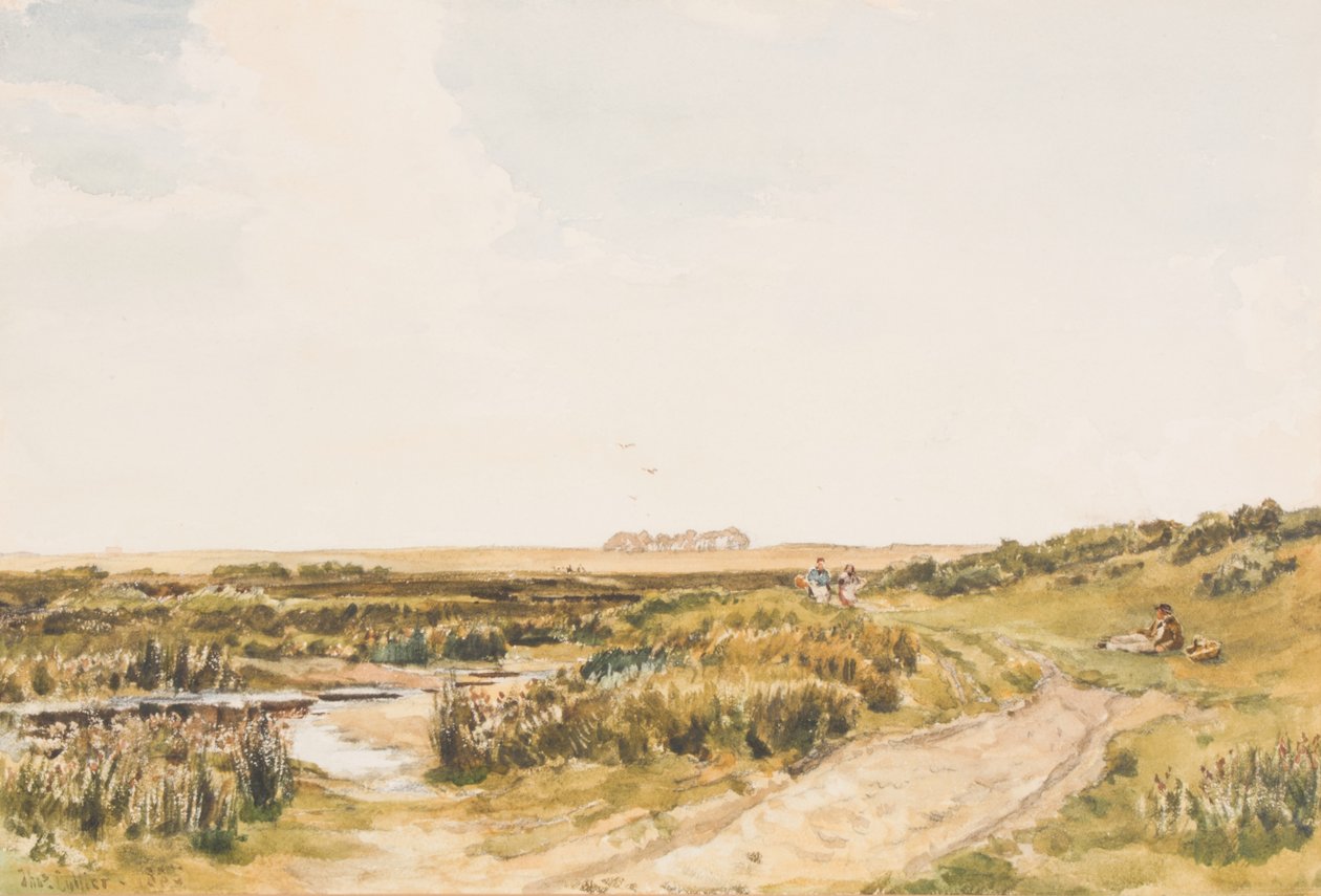 Figury nad strumieniem, 1885 autorstwa Thomas Collier