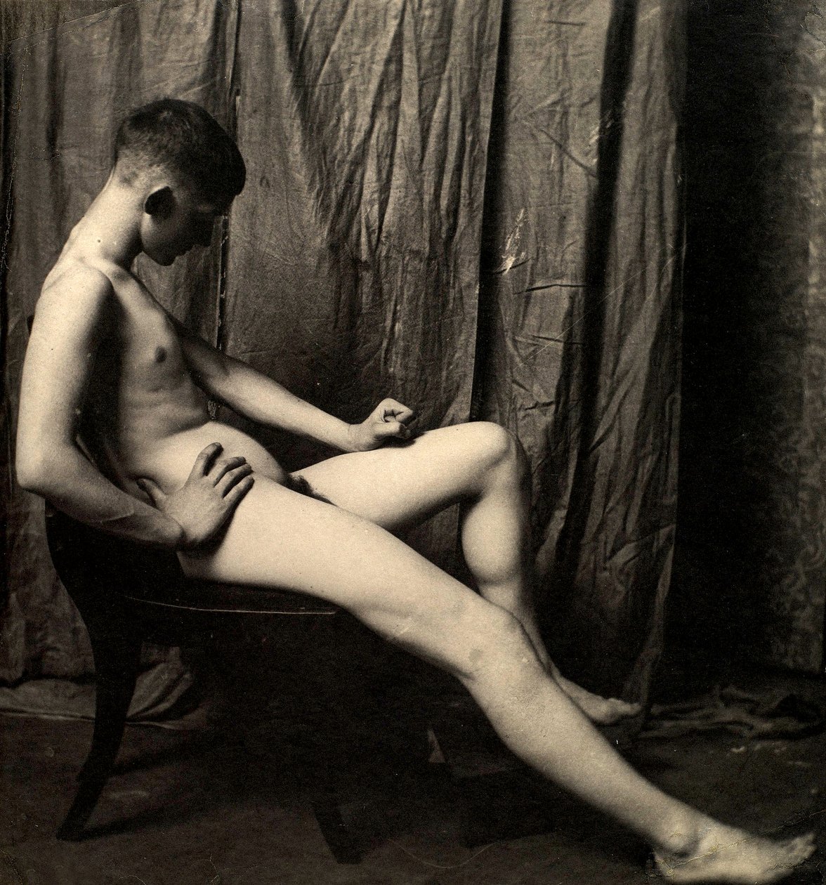 Nagie studium studenta Billa Ducketta, 1889 autorstwa Thomas Eakins