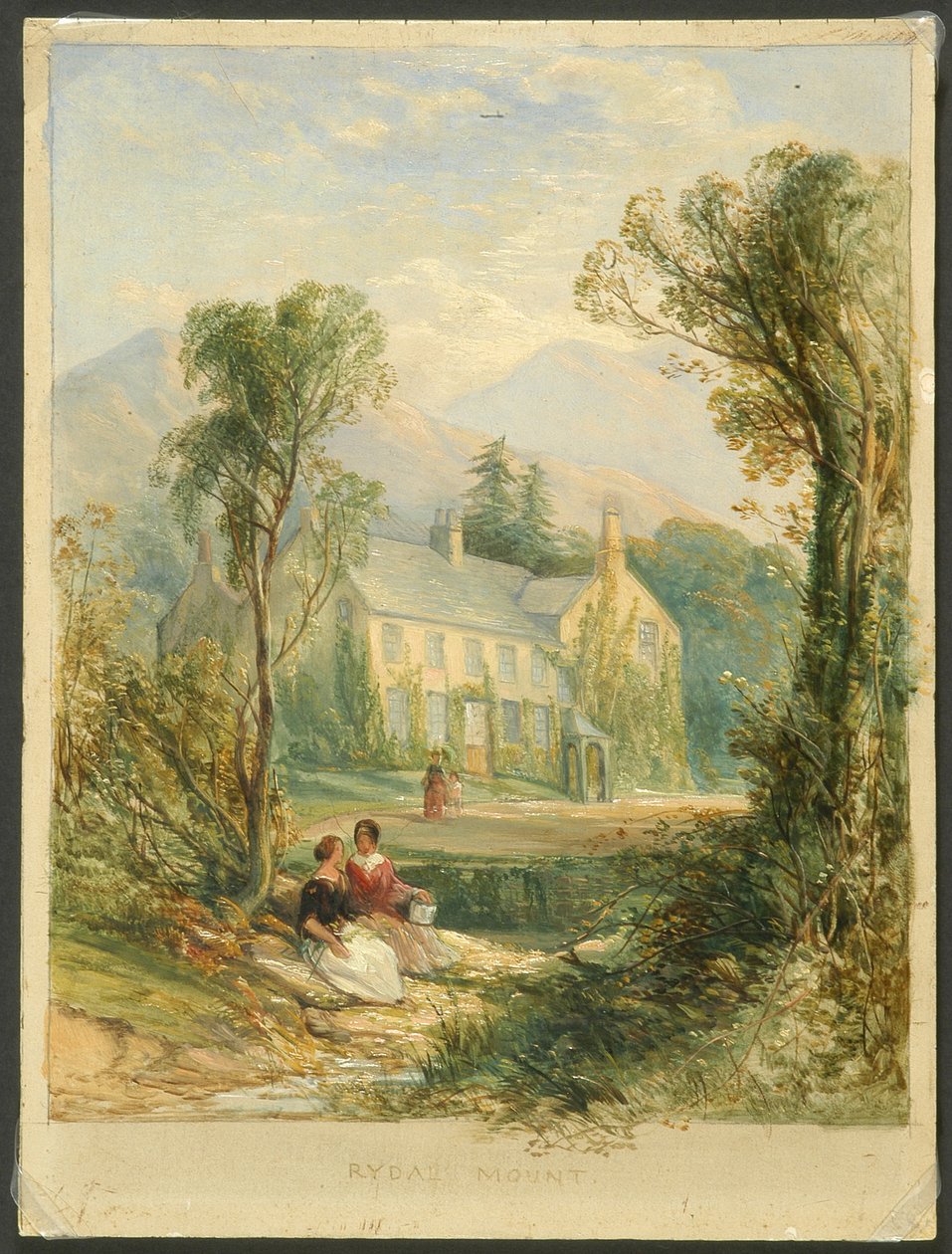 Góra Rydal, ok. 1840-7 autorstwa Thomas Creswick