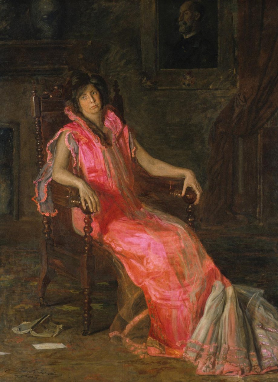 Aktorka autorstwa Thomas Eakins