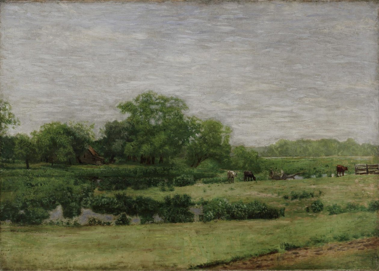 Łąki, Gloucester autorstwa Thomas Eakins