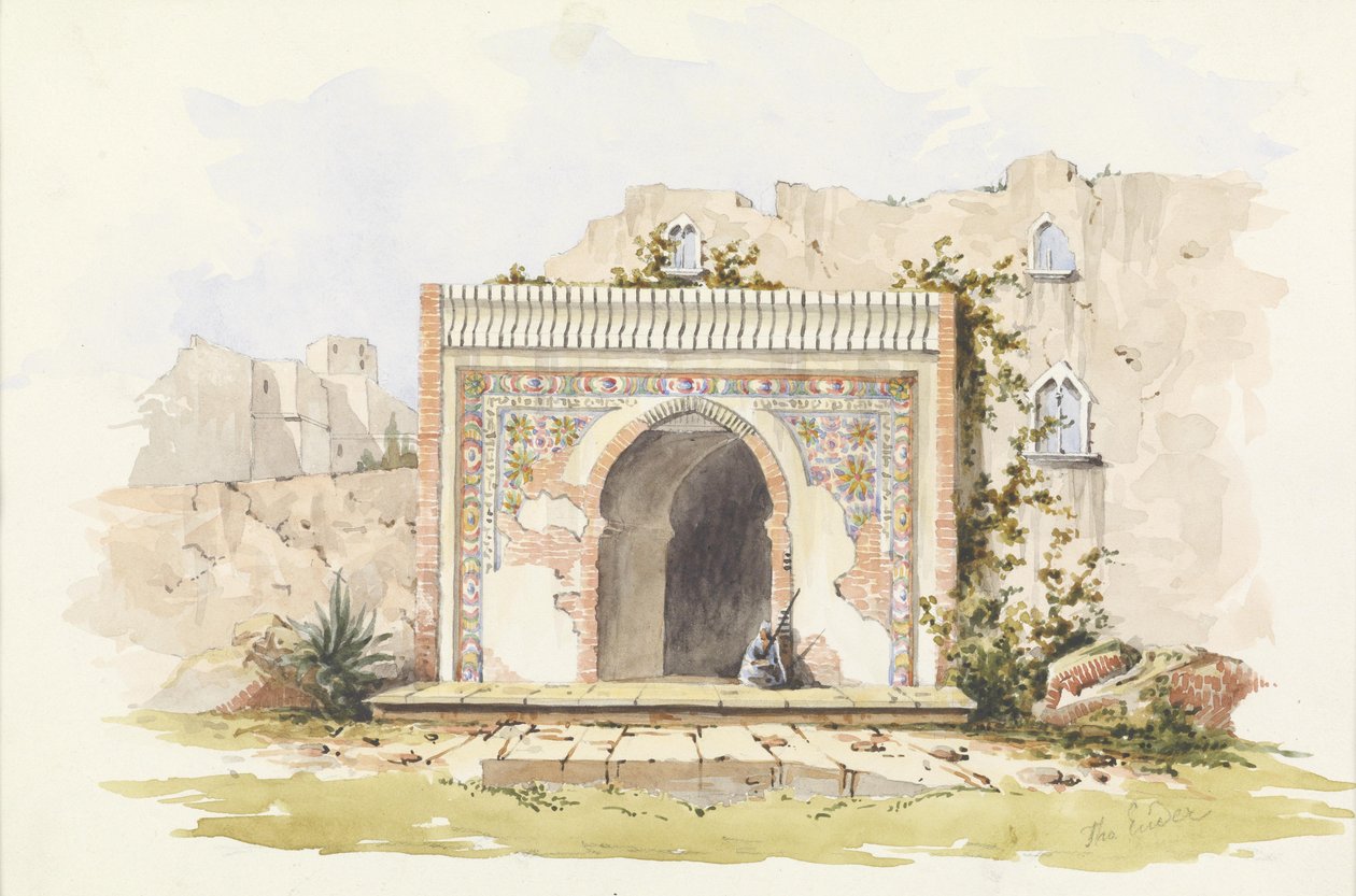 Bab el-Kasbah w Tangerze autorstwa Thomas Ender