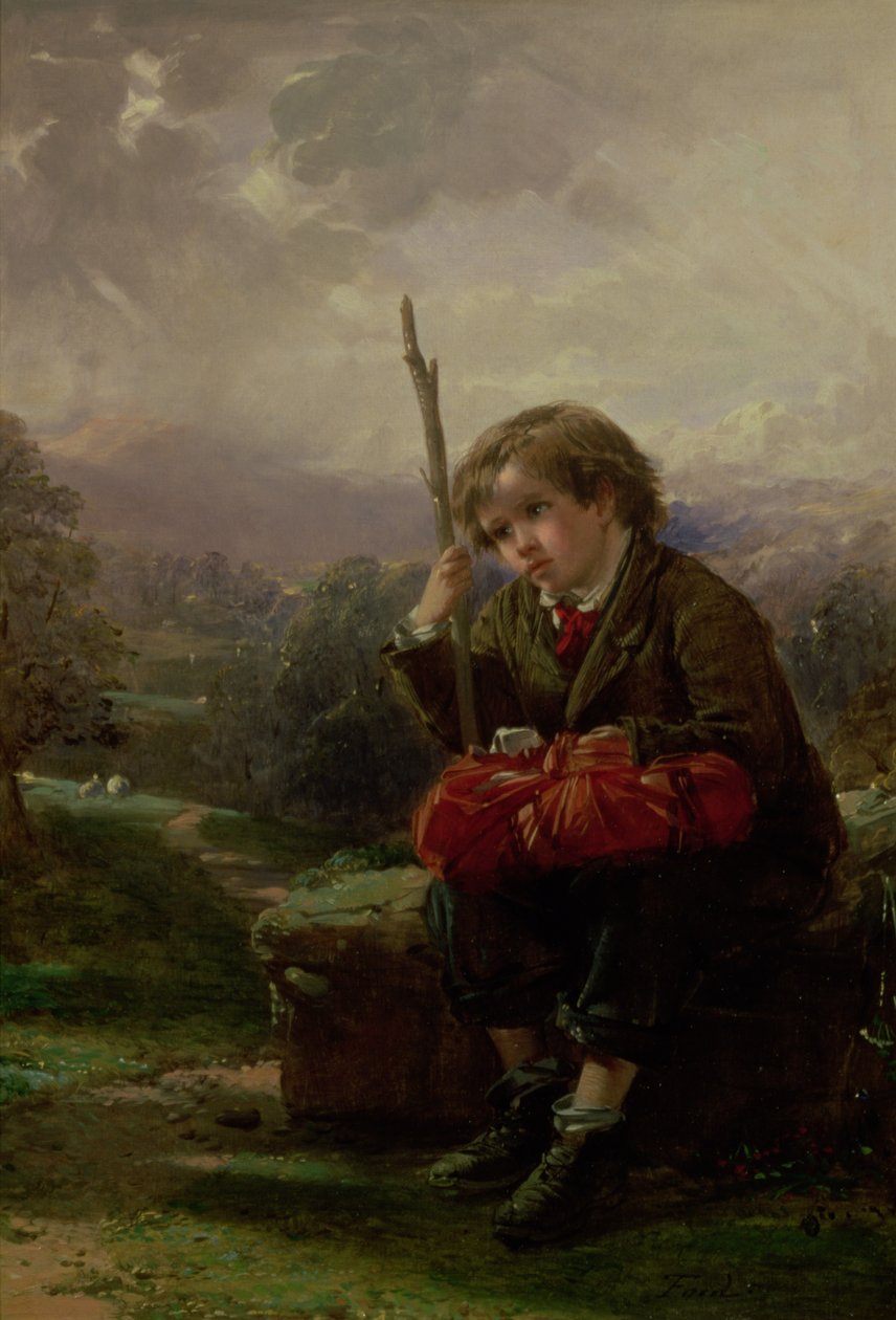 Odpoczynek przy drodze autorstwa Thomas Faed