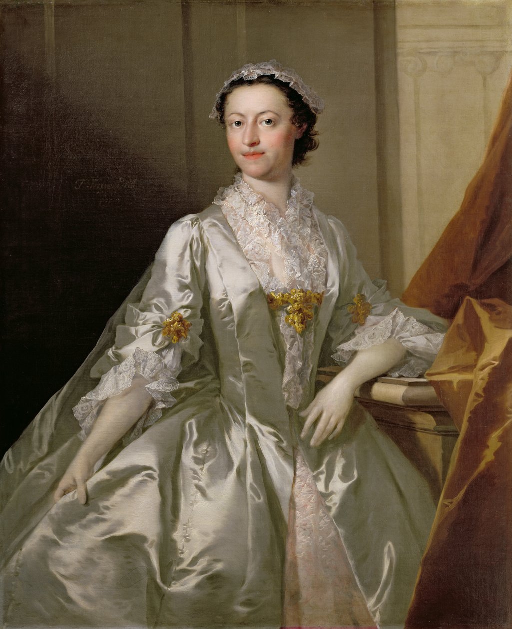 Pani Wardle, 1742 r. autorstwa Thomas Frye