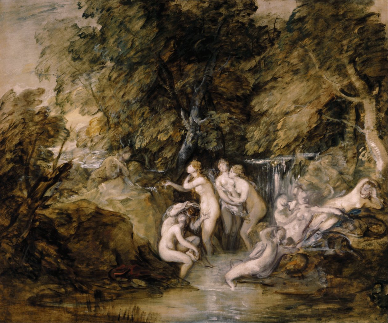 Diana i Akteon autorstwa Thomas Gainsborough