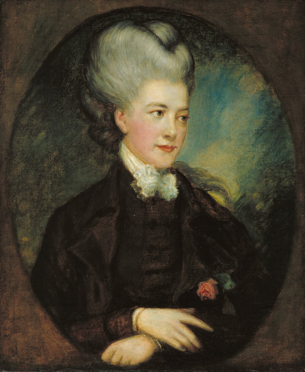Lady Georgiana Poyntz, hrabina Spencer autorstwa Thomas Gainsborough