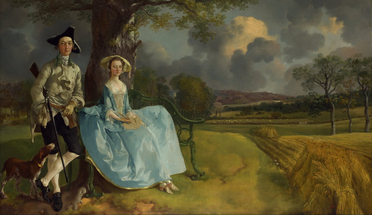 Pan i Pani Andrews autorstwa Thomas Gainsborough