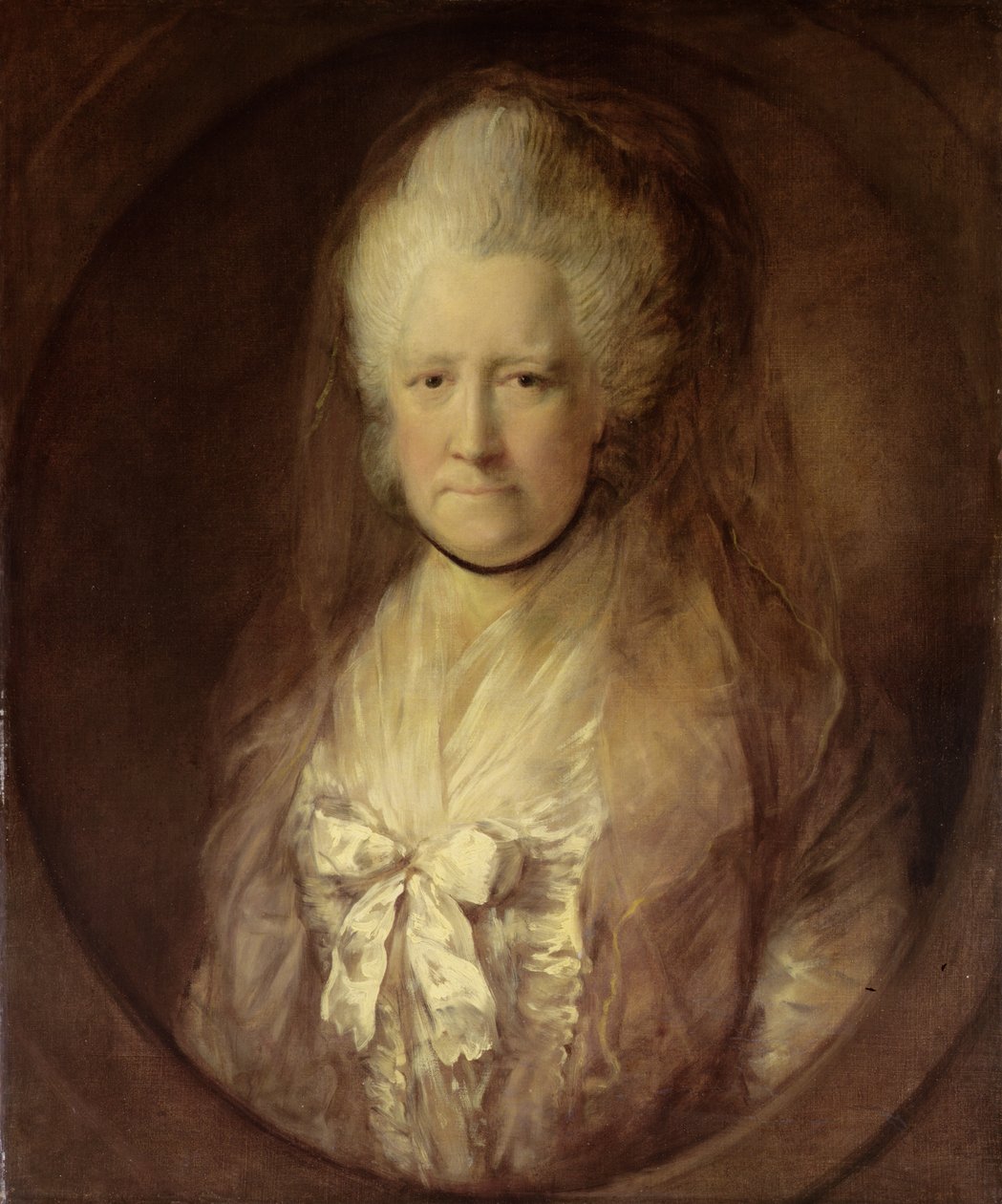 Portret Hon. Harriott Marsham (1721-96) c.1770s autorstwa Thomas Gainsborough