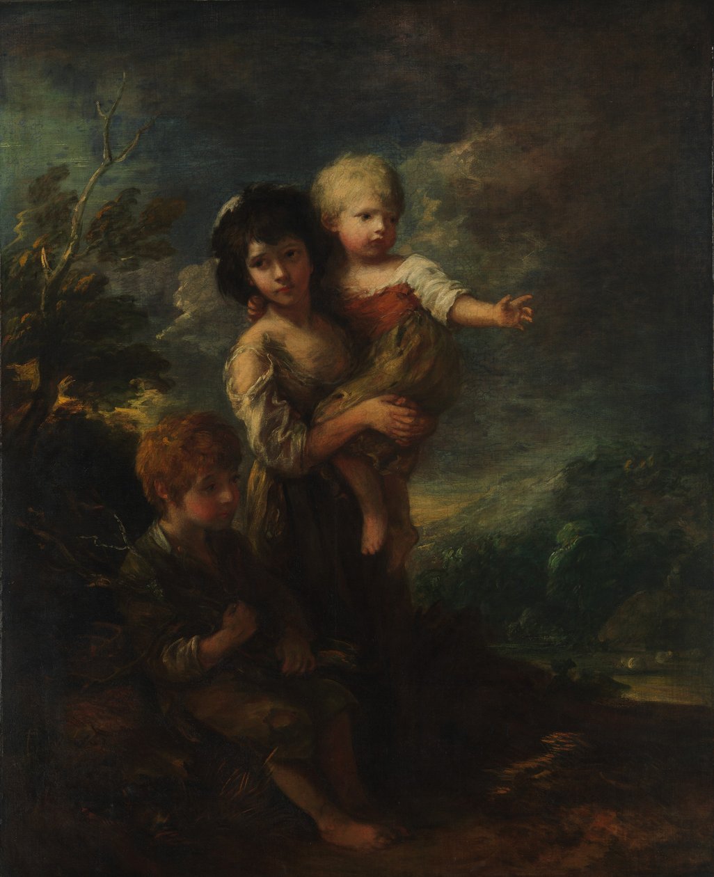 Zbieracze drewna, 1787 autorstwa Thomas Gainsborough