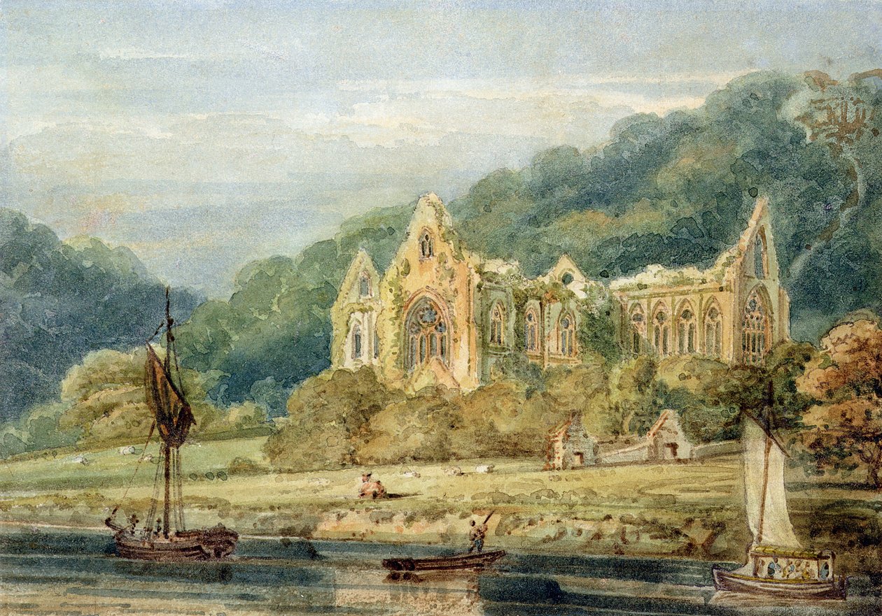 Opactwo Tintern autorstwa Thomas Girtin