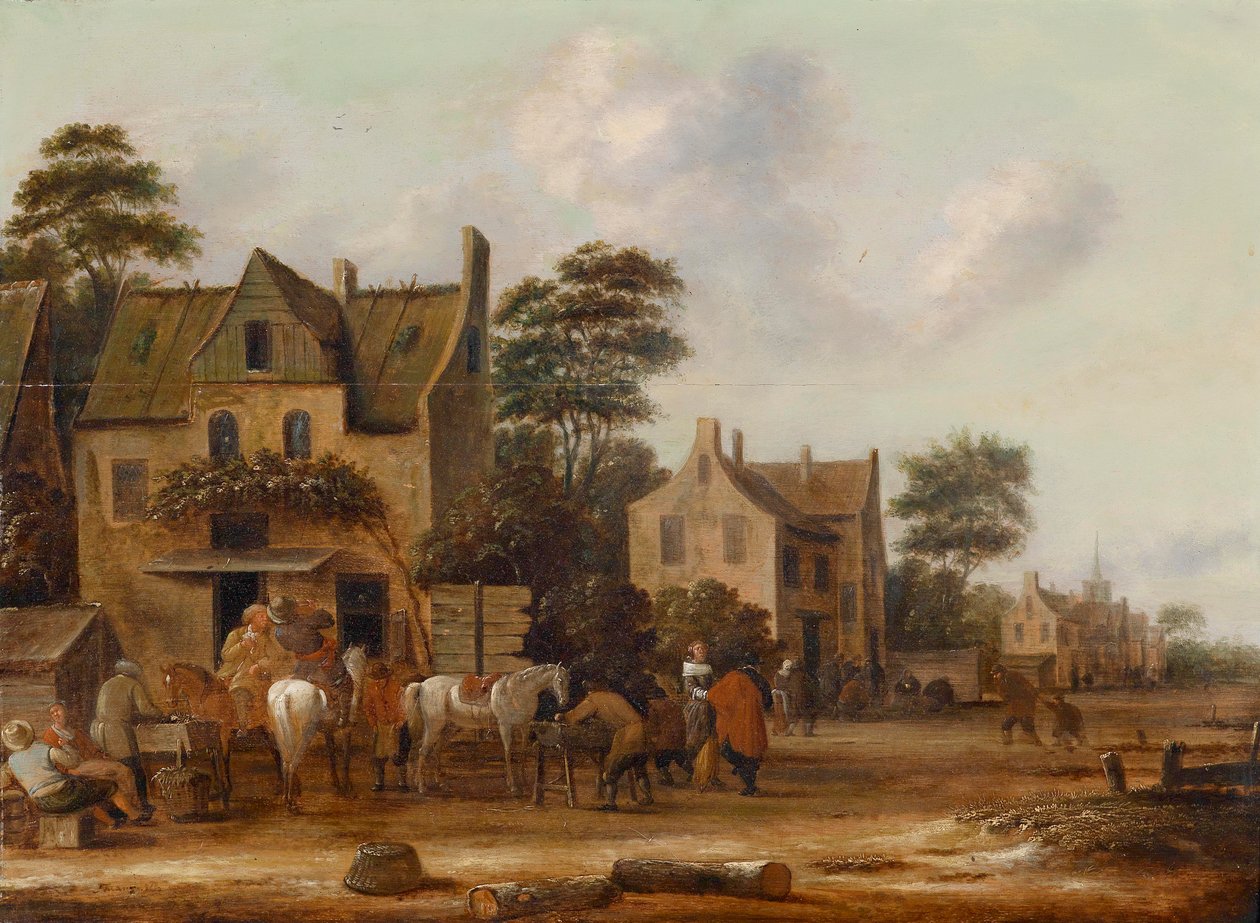 Dorfstraße autorstwa Thomas Heeremans