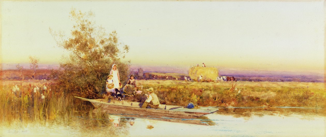 W Punt, 1895 r. autorstwa Thomas James Lloyd