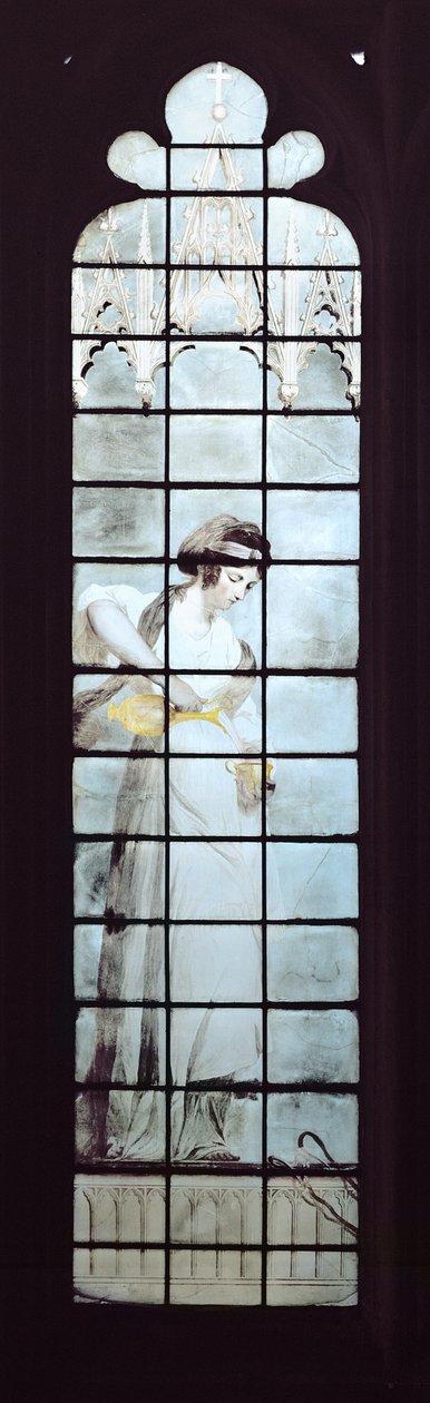 Temperance (witraż) autorstwa Thomas Jervais