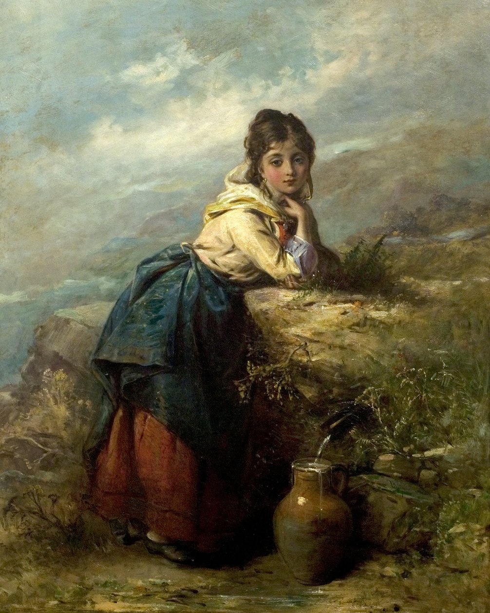 Górska Lassie autorstwa Thomas Kent Pelham