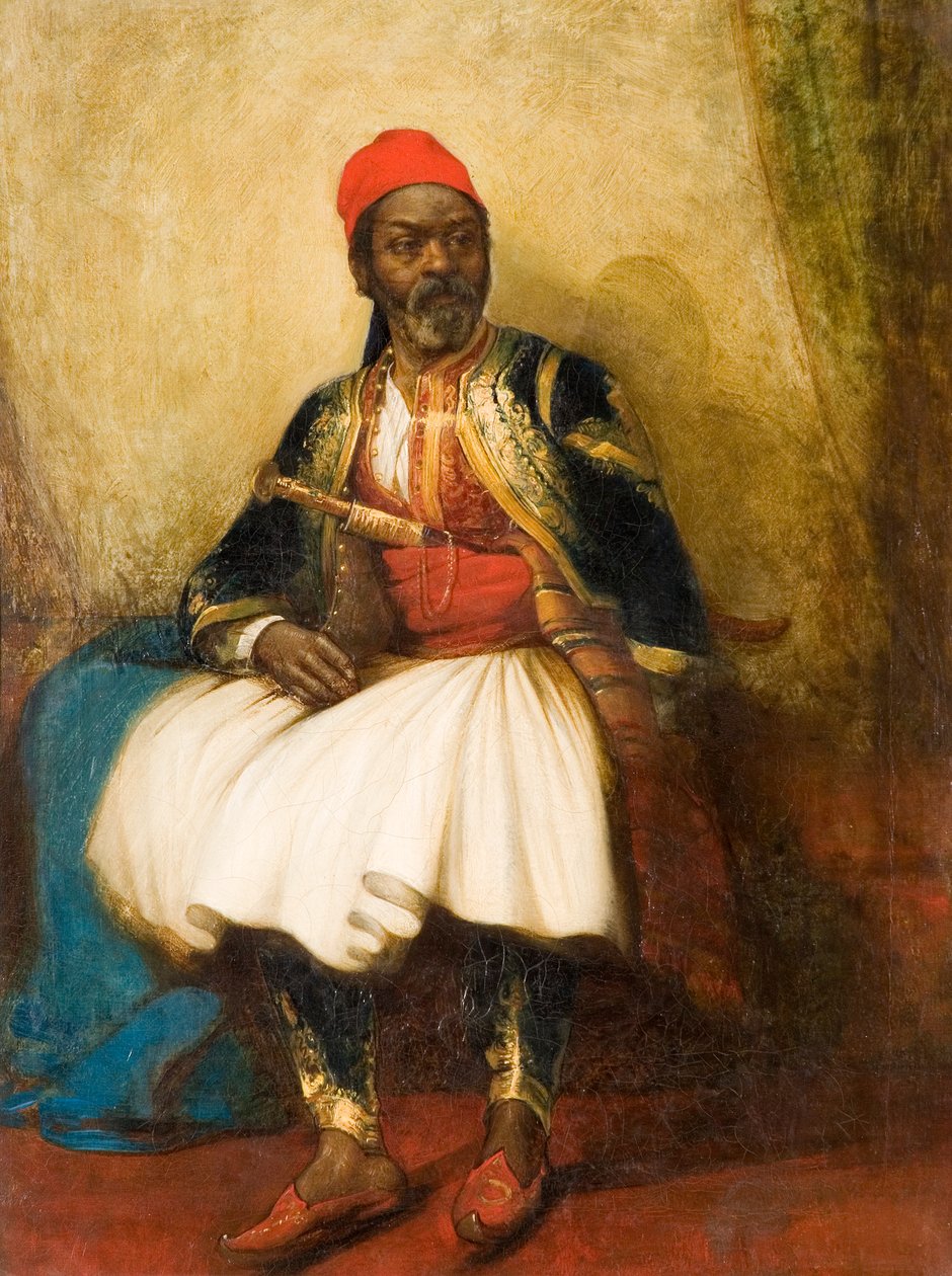 Portret Maura w stroju ludowym autorstwa Thomas Kent Pelham