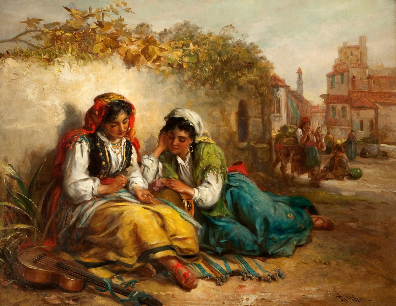 Cyganie autorstwa Thomas Kent Pelham