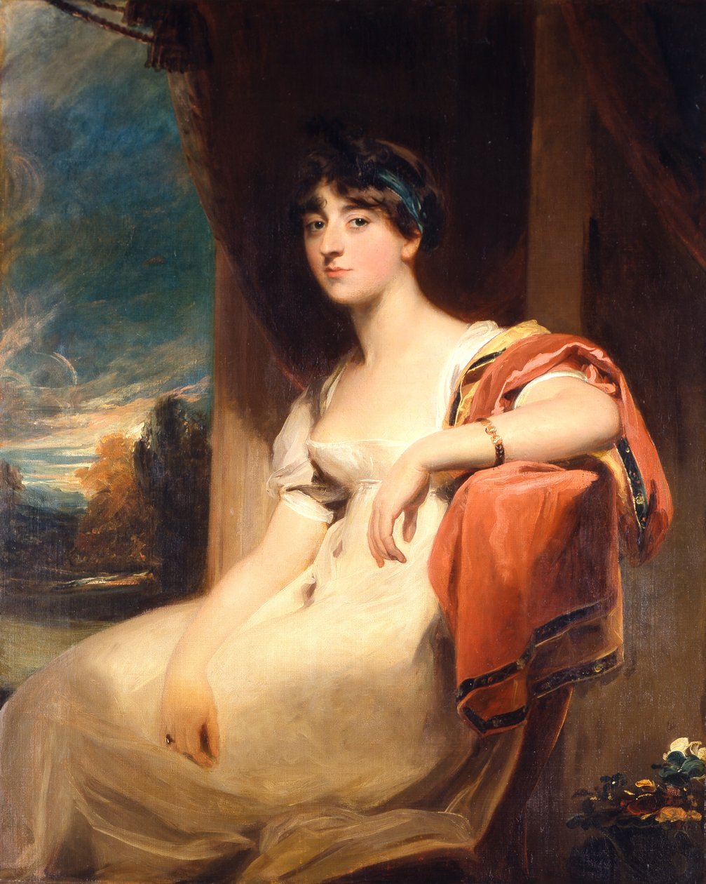 Panna Harriet Clements autorstwa Thomas Lawrence