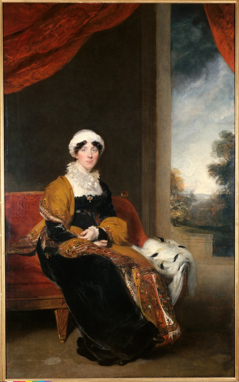 Portret Eleonory, Lady Wigram, 1815-16 autorstwa Thomas Lawrence