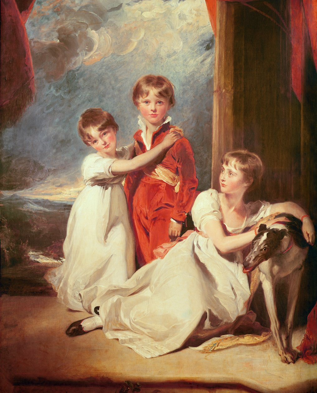 Portret dzieci Fluyderów, 1805 autorstwa Thomas Lawrence