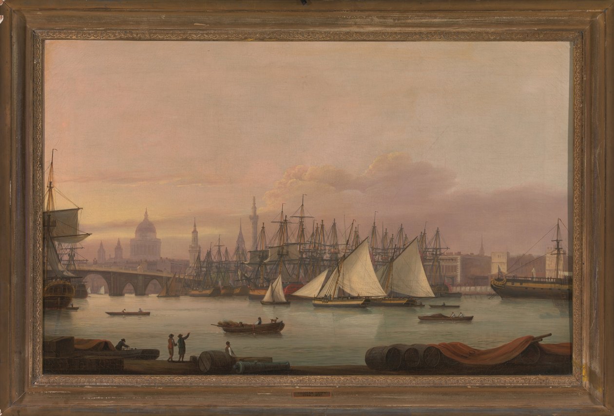 Port w Londynie autorstwa Thomas Luny