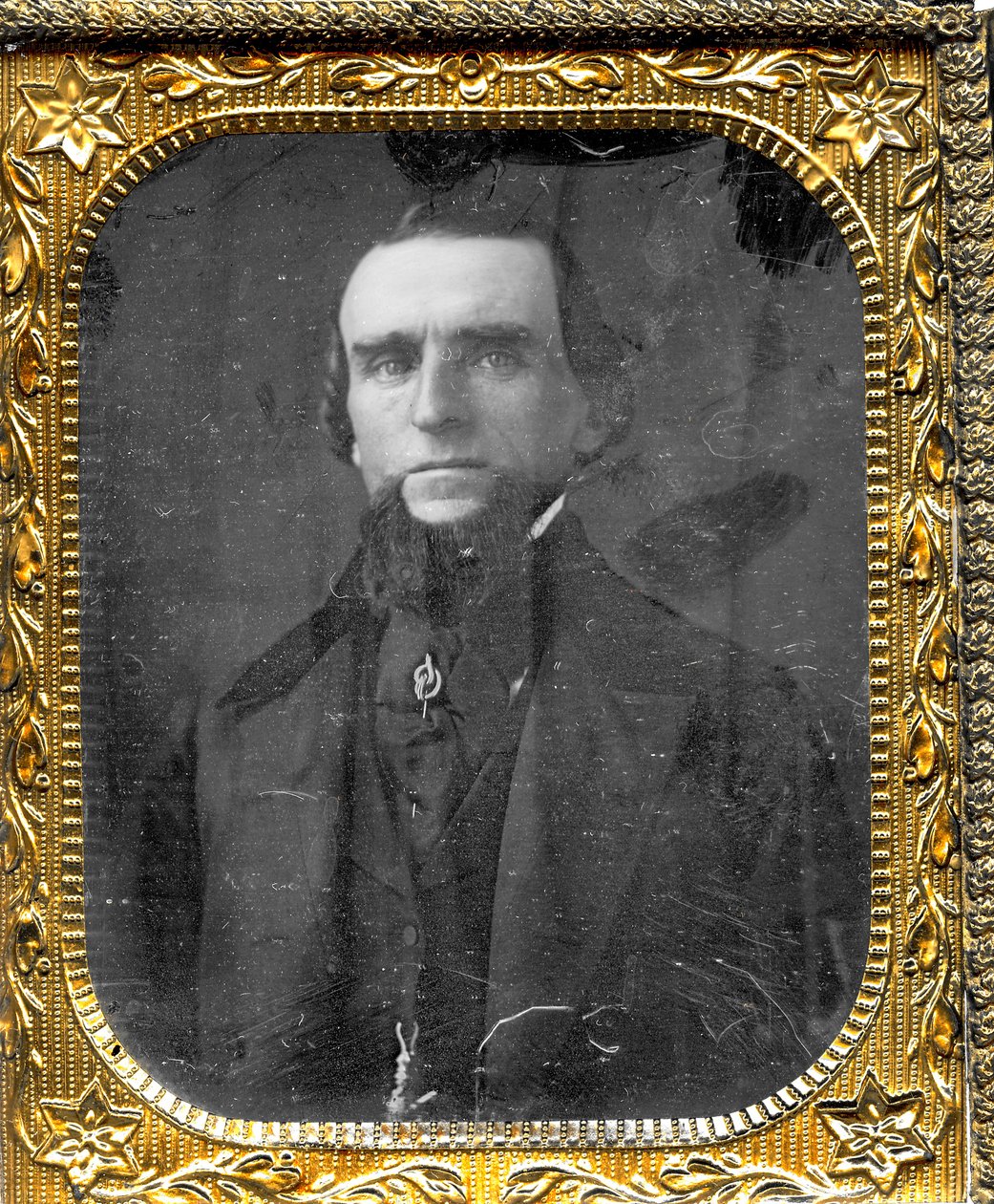 Portret Uriaha Rauba, stolarza w St. Louis autorstwa Thomas M. Easterly