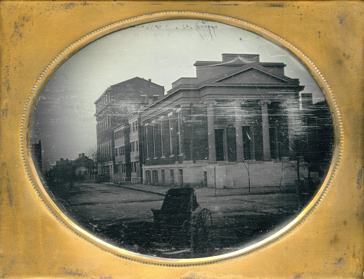 United Presbyterian Church, Northeast Corner Fifth i Locust Streets autorstwa Thomas M. Easterly