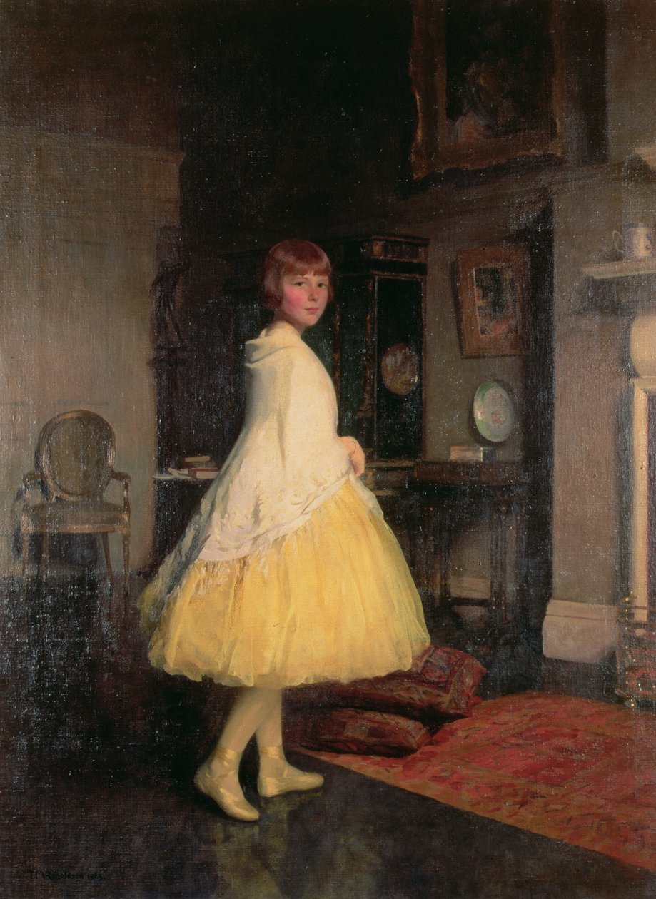 Lesley w studiu, 1923 autorstwa Thomas Martine Ronaldson